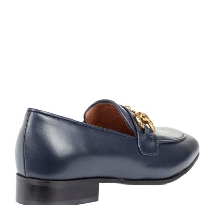 Women Bianca Buccheri Loafers & Slides | Bianca Buccheri Xiomara Blue Loafer