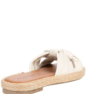 Women Dolci Firme Flat Sandals | Dolci Firme Coco Cream Slides