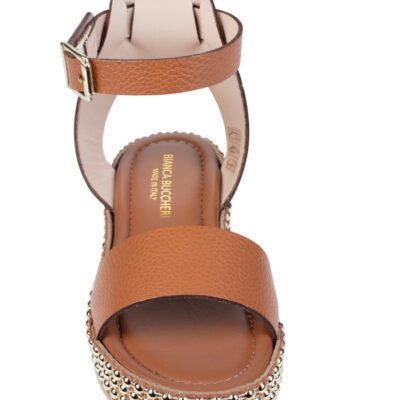 Women Bianca Buccheri Low Heeled Sandals | Bianca Buccheri Elsa Sandal Tan